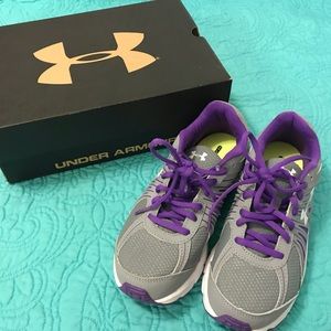 Under Armour Purple Running Shoes (Size 8)